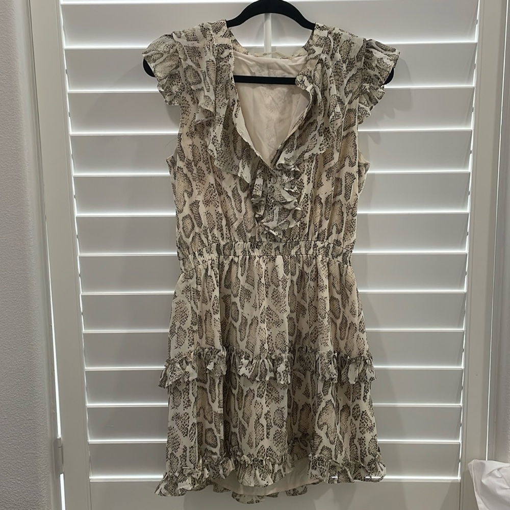 SNAKE SKIN DRESS
